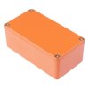 1590BSOR Hammond Orange Die Cast Stomp Box Enclosure 112 x 60.5 x 42mm