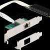 95274 Converter M.2 Key B+M 1 x RJ45 10 Gigabit LAN