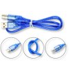 Kabel USB A/B 50cm 0.5m niebieski do Arduino UNO MEGA 2560 i drukarek
