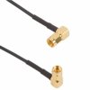 Coaxial cable, SMA plug (angled) to SMA plug (angled), 50 Ω, RG-174/U, grommet black, 914 mm, 135104-02-36.00