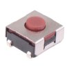 3.8mm Washable SMT Tactile Switch 6x6mm SPST 180gf