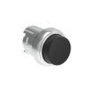 Metalowy przycisk fi22mm wystający dwustanowy Czarny LPSQ202