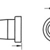 Grot lutowniczy Weller LT-B, T0054440599 Kształt dłuta, prosty, 2.4 mm, 1 szt.