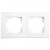Linnera S Ramka 2-Krotna, Kolor Biały / 91480002