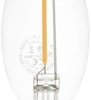 LED lamp, E14, 1 W, 100 lm, 240 V (DC), 240 V (AC), 2700 K, clear, warm white, F, FC141CL