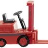 Wiking 117102 H0 Model pojazdu budowlanego Wózek widłowy Clark - czerwony