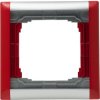 KOS66 PLUS Ramka pojedyncza składana kolorowa aluminium + czerwony 66401081