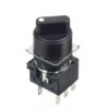 Przełącznik bistabilny, 2-pozycyjny, IP65, Ø 18.2mm, Idec