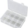 TRU COMPONENTS EKB-210 Skrzynka (D x S x W) 185 x 133 x 42 mm Ilość przegród: 8 zmienny podział Content 1 szt.