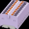 3002786 PTFIX distributor block, 18x1.5, violet