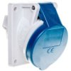 Gniazdo Tablicowe Skośne 3P 16A 230V Niebieskie Ip44 1463 Men1463