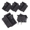 5x Przełącznik Kołyskowy MRS101A-C3B 15x21mm Pojedynczy ON/OFF Rocker