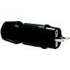 Bals 7372 Safety Plug, 250V, 16A, Black, IP44, Screw Terminal, Polyamide