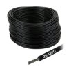 Przewód silikonowy miedziany ocynowany 26AWG - 28 żył - 0,14 mm2 - czarny - elastyczny