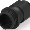 Circular connector, 16 pole, crimp connection, straight, 796276-1