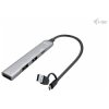 i-tec CAHUBMETALMINI4 USB-C/USB-A Metal HUB 1x USB 3.0 + 3x USB 2.0