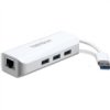 Trendnet Tu3-Etgh3 Adapter Usb 3.0 Do Gigabit + Hub Usb