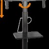 HP 129 L TV stand with castors, 32
