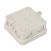 Puszka n/t odgałęźna 75x75x36mm IP55 A 8 jasnoszara 2000016