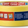 Taśma maskująca Tesa szerokość: 50mm Papier o bardzo małej grubości Żółty