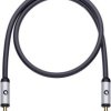 Kabel audio, Jack Oehlbach 60013, [1x złącze męskie jack 3,5 mm - 1x złącze męskie jack 3,5 mm], 1.50 m, czarny