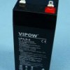 4V/4,9Ah 43x43x100mm VIPOW AK.AGM