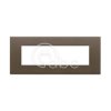 Ramka ozdobna 7M metal szczotkowany ciemny brąz, 22657.12