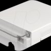 86844 FO wall mount outlet, 1 x SC Simplex / LC Duplex
