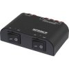 SpeaKa Professional SP-6518224 2 port speaker switch steel casing black