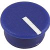 Nakładka pokrętła potencjometru średnica: 11.5mm Nylon Niebieski Sifam
