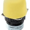 Enabling switch, 2 pole, yellow, unlit , mounting Ø 16 mm, IP65, HE5B-M2PY
