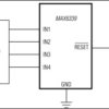 Quad Voltage µP Supervisory Circuit in SOT Package