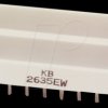 KB-2635EW Area LED, 50 mcd, 10x20 mm, red