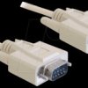84228 Cable serial, SUB-D 9, 3 m, plug/plug