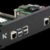 7350001162201 Housing for Raspberry Pi 3/4/5, 10 inch rack, black