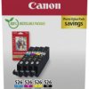 Pakiet fotograficzny Canon CLI-526 BK/C/M/Y