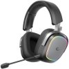 Słuchawki Rampage RETSU Słuchawki bezprzewodowe nauszne BT 2.4G RGB czarne