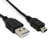 USB-A to USB Mini-B Cable - Black