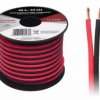 PRZEWOD 2*4MM CZARNO-CZERWONY