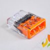 Szybkozłączka instalacyjna drut 3x0,5-2,5mm2 1szt 2273-203 WAGO