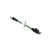 Kabel przemysłowy konfekcjonowany ze złączem Złącze M12 długość 1m Rodzaj A Męskie Złącze B RJ45