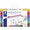 Staedtler 3010 TB10 fiber paint 10