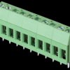 CTB0709/10 Solderable screw terminal block - 10-pin, RM 5.08 mm, 90