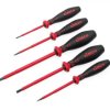 Kpl. Wkrętak Izolowany Płaski 1000V 2,5mm 3,5mm 4,0mm 5,5mm 6,5mm Zestaw 5 szt. 117700 Cimco