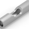 Butt connector, uninsulated, 0.12-0.4 mm², AWG 26 to 22, silver, 9.78 mm, 8-321198-1