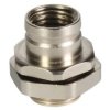Flange socket, M8, front mounting for socket inserts, 21023012001