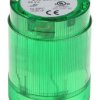 Sygnalizator Lampa sygnalizacyjna Werma Zielony Stały 848 24V ac/dc, IP54, LED Miernik cęgowy AC/DC