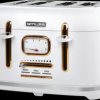436410 MUSE stainless steel toaster, white, MS-131 W