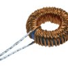 Indukcyjność; dławik drutowy pierścieniowy; DTMSS-20/0,068/4,0-V; 68uH; 4A; fi 23,5x8,5x9,5mm; przewlekany (THT); pionowy; 9mm;