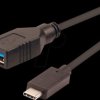 02.11.30 USB 3.0 cable, USB type-C connector to USB type-A port, OTG, 0.1